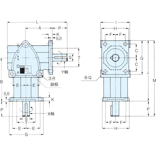 KHK ベベルボックスKBX−152L