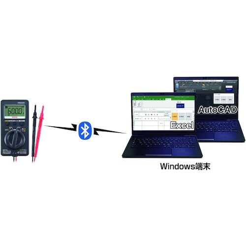 SANWA Bluetooth対応ポケット型デジタ