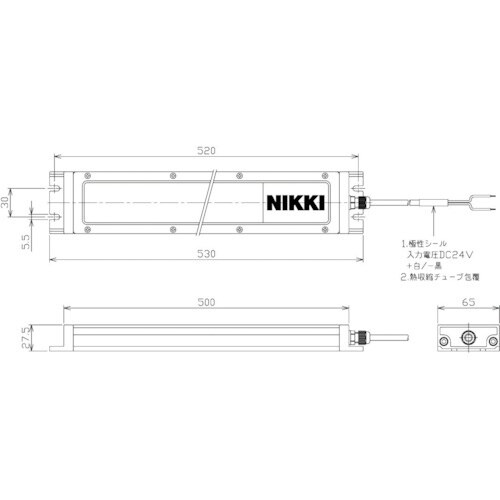 NIKKI 防水型LEDフラット型ライト 28W