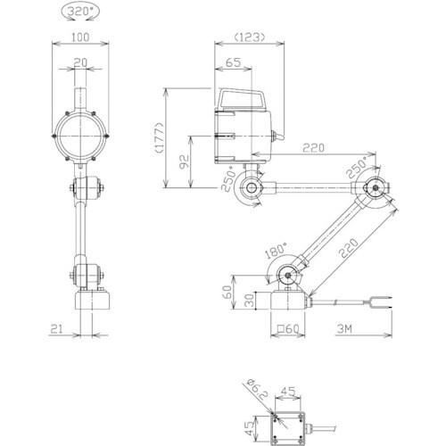 NIKKI 防水型LEDスポットライト 12W A