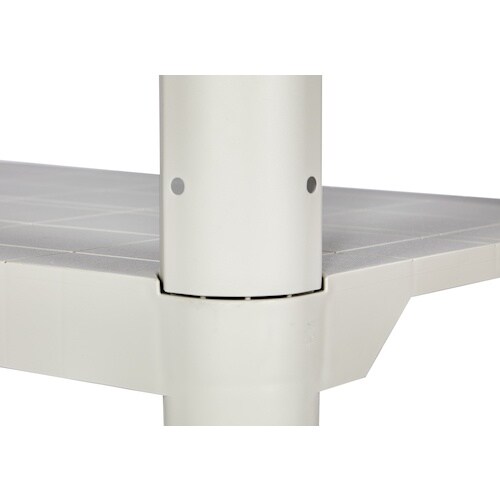 TRUSCO プラ棚 高さ515−2段タイプ コー