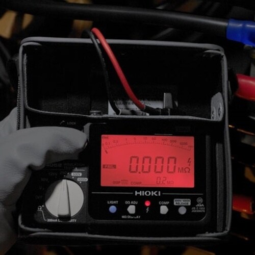 HIOKI 絶縁抵抗計 IR4052−50 書類3