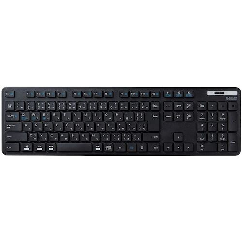 ELECOM Bluetoothフルキーボード 薄