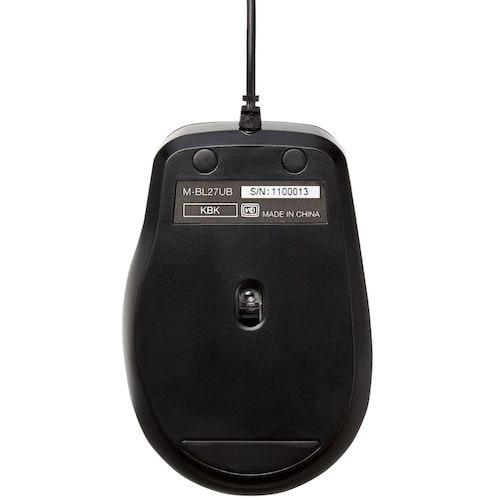 ELECOM BlueLEDマウス 有線 3ボタン