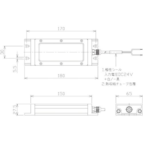 NIKKI 防水型LEDフラット型ライト 7W D