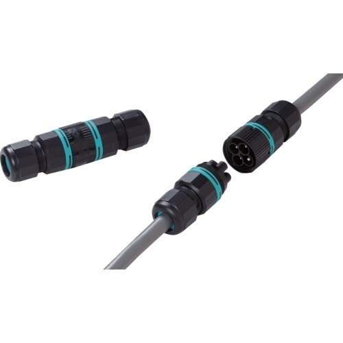 タカチ プラグ式防水中継コネクタ