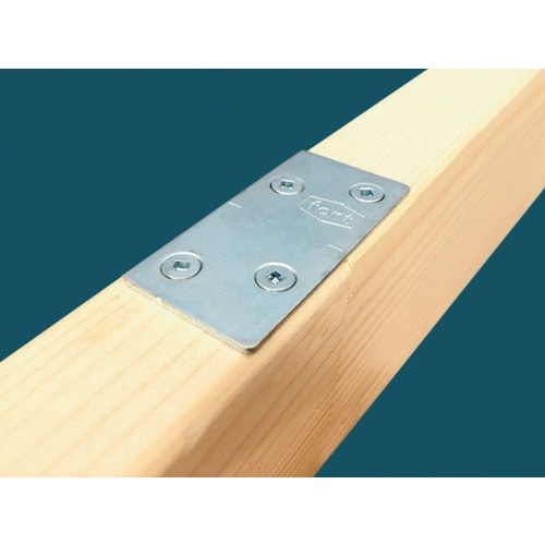 OHSATO ユニクロ 2×4用金具 プレート P