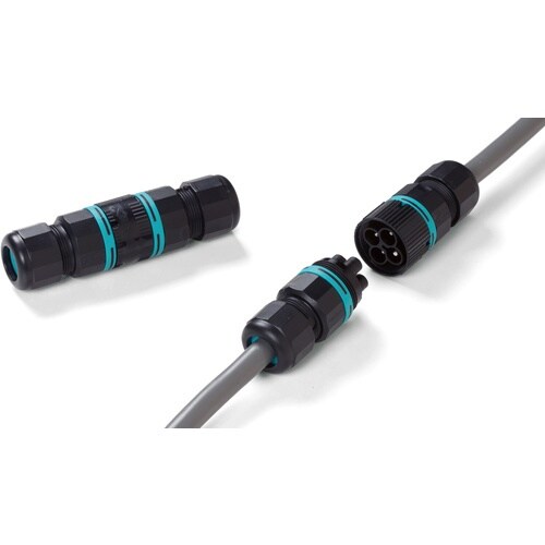 タカチ プラグ式防水中継コネクタ