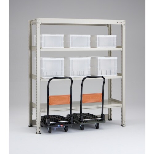 TRUSCO スチールラック M3型中量棚 台車天