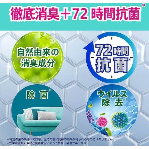 P&G ファブリーズ W除菌+消臭 香りが残らない