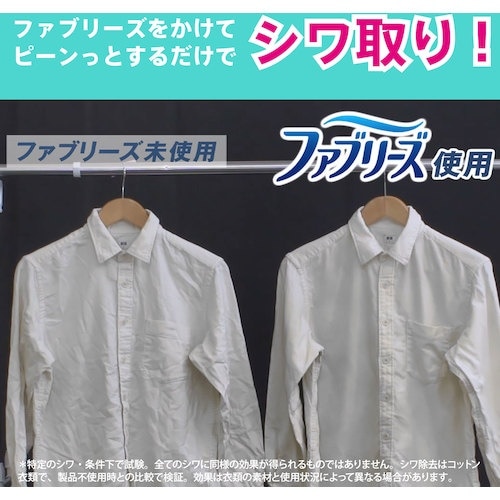 P&G ファブリーズ W除菌+消臭 アルコール成分