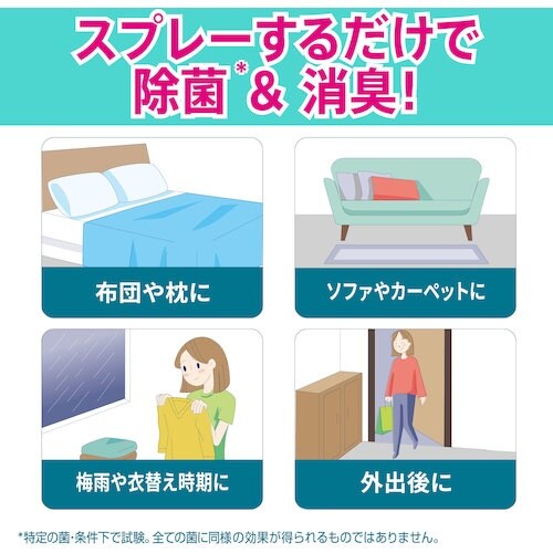 P&G ファブリーズ W除菌+消臭 アルコール成分