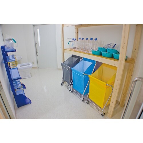 テラモト システムカートエコ袋(ブルー)