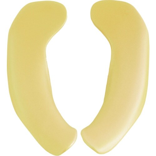 オカ 拭けるらくらく便座クッション イエロー