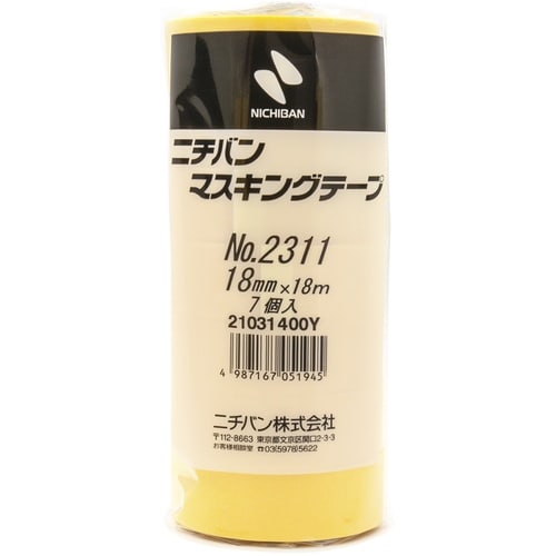 ニチバン マスキングテープ 2311H 18mmX