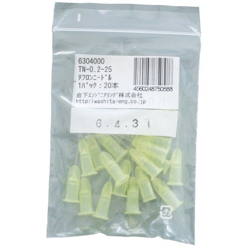 岩下 PTFEニードルTNー0.6−25 20本入