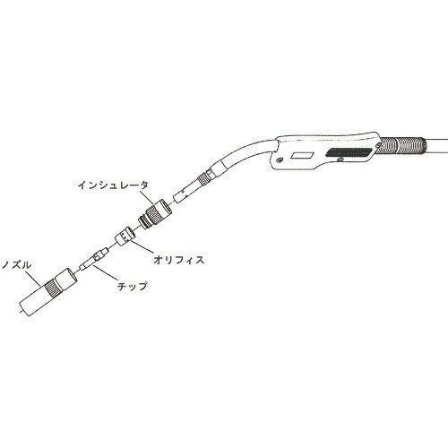 DAIHEN CO2/MAG溶接用部品 チップ 0