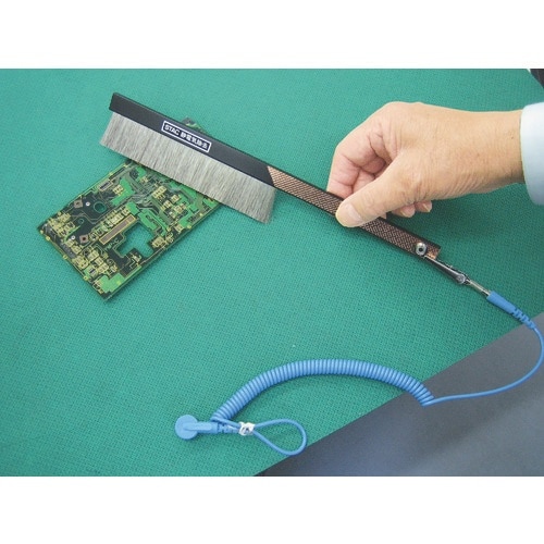 スタック グランドコード付除電ブラシ