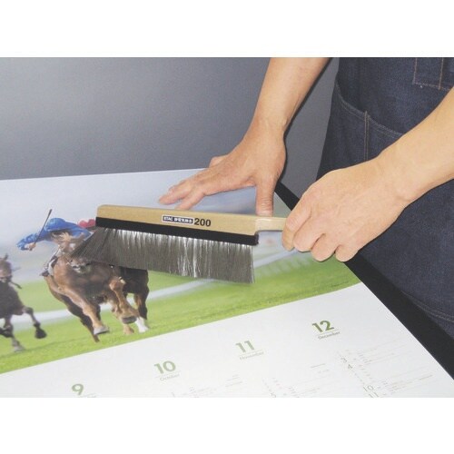 スタック ハンド木柄除電ブラシ