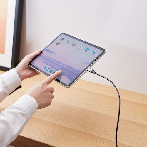 ELECOM USB(C−C)ケーブル スマホ用