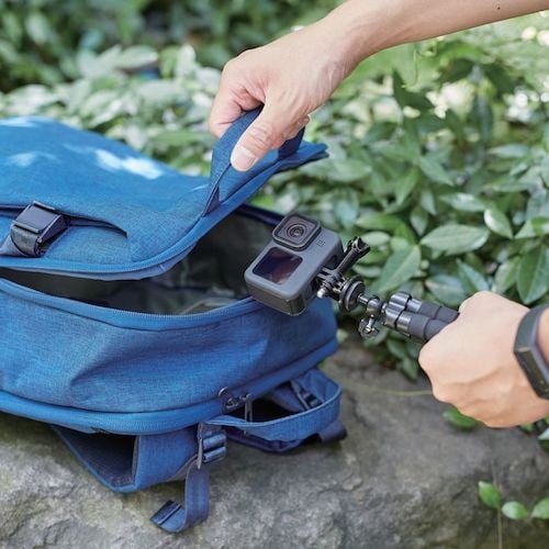 ELECOM アクションカメラ用アクセサリ 三脚