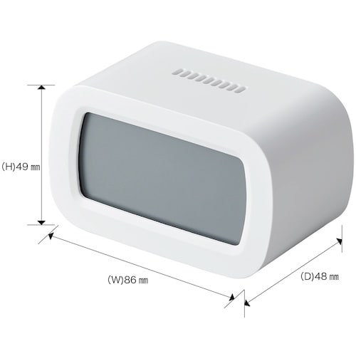 KING JIM 卓上CO2モニタ− 白