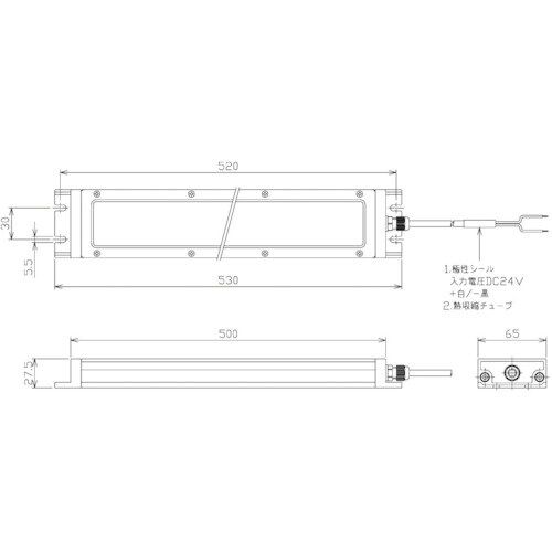 NIKKI 防水型LEDフラット型ライト 17W