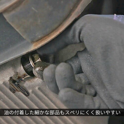 トワロン ニトリル背抜き手袋 アクティブグリップ