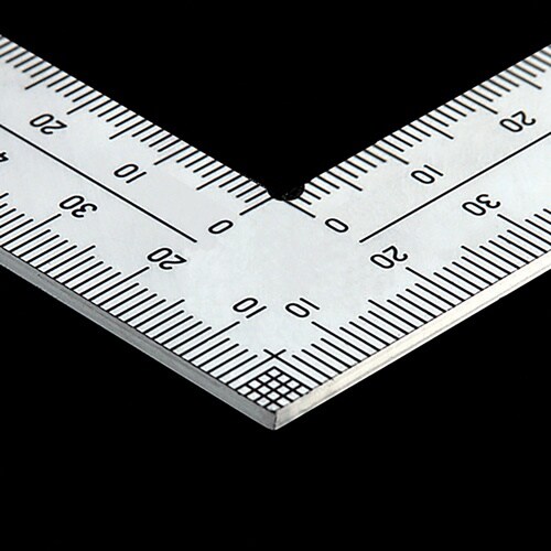 シンワ 厚手広巾シルバー50cm8段目盛