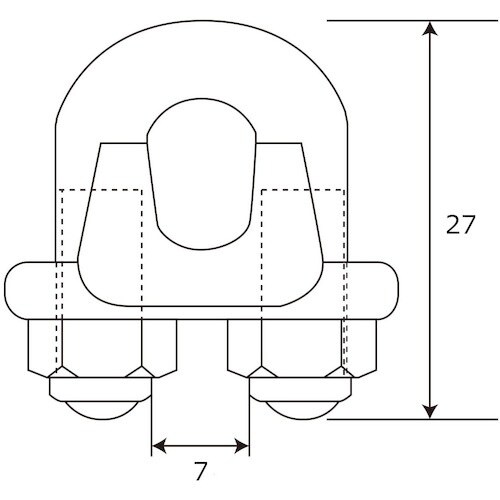 WAKI ワイヤークリップ 15−200 (3)
