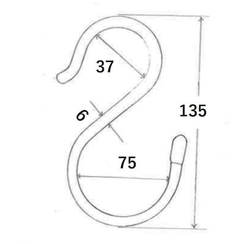 WAKI Sカン 75 BK−907 クローム6X