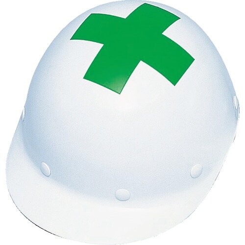 ユニット ヘルメット用緑十字ステッカー PPステッ