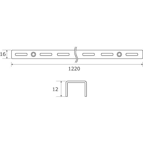 WAKI ピラシェル棚柱 WPS016 シチュウ1