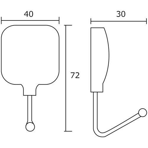WAKI マグネットフック KYH117コテイL