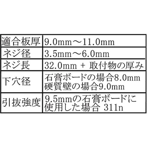 WAKI トグラーT9.5 WF−230 4個入り