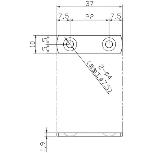 WAKI ステン中厚プレート IH−106 10X