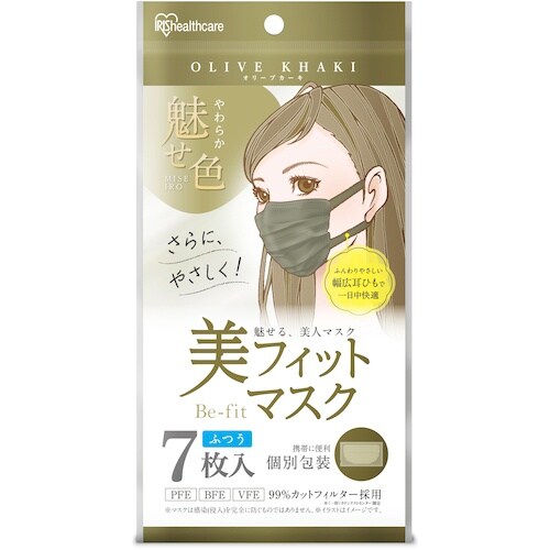 IRIS 290478 美フィットマスク ふつうサ