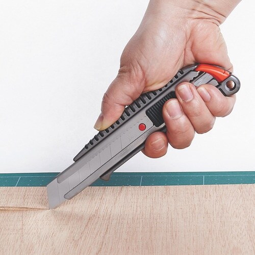 NT メタルボディカッターナイフL型オートロック