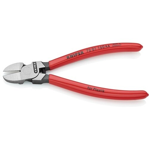 KNIPEX プラスチック用ニッパー ラウンドヘッ