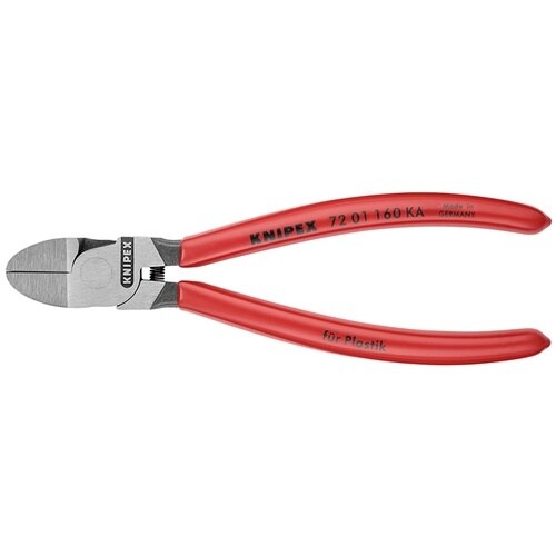 KNIPEX プラスチック用ニッパー ラウンドヘッ