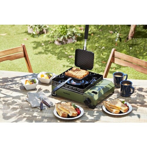 Iwatani カセットフー タフまる オリーブ色