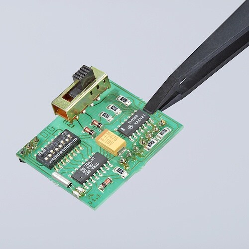 KNIPEX プラスチックピンセット 115mm