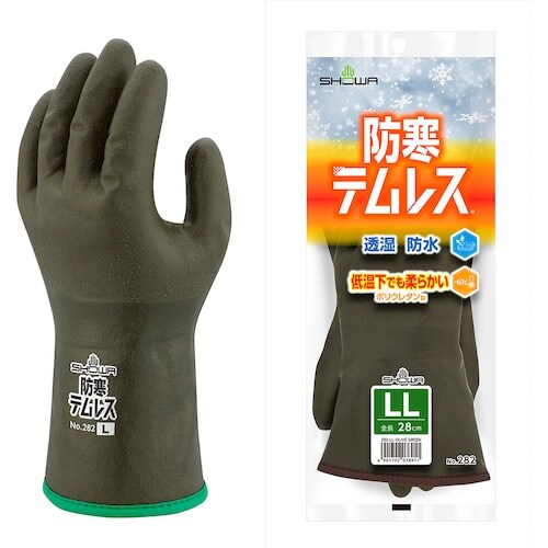 SHOWA 防寒手袋 No282防寒テムレス オリ