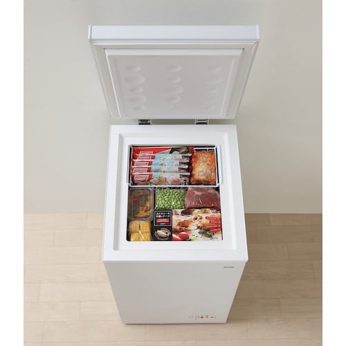 IRIS 518286 上開き式冷凍庫 63L ホ