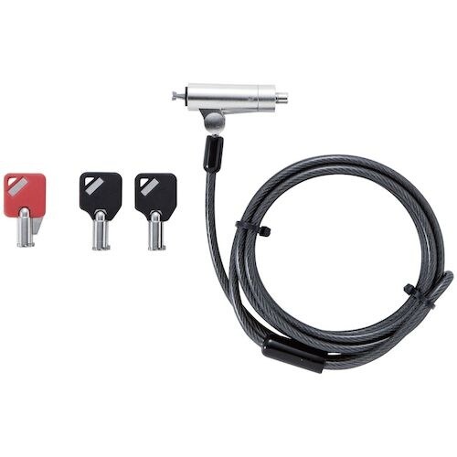 ELECOM セキュリティワイヤー マルチスロット