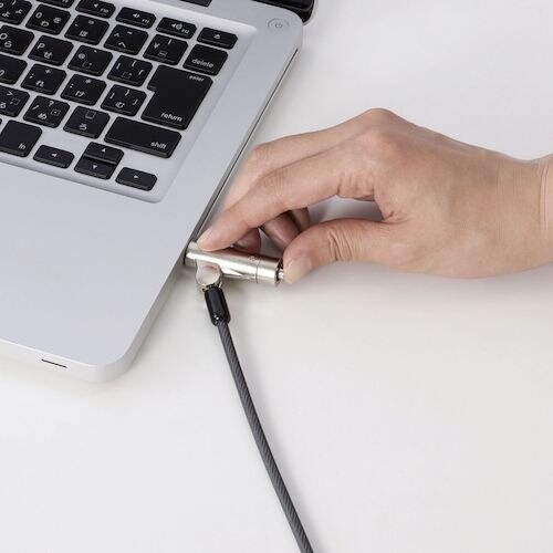 ELECOM セキュリティワイヤー マルチスロット