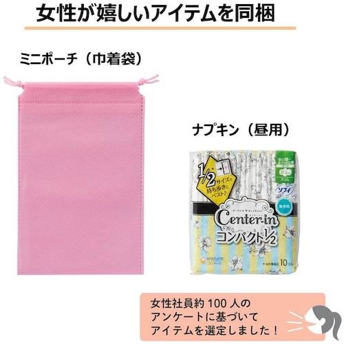 KING JIM 災害衛生セット(女性用)