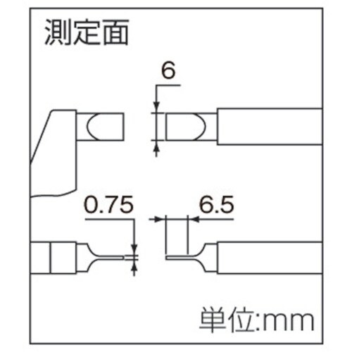 SK 直進式ブレードマイクロメーター BAタイプ