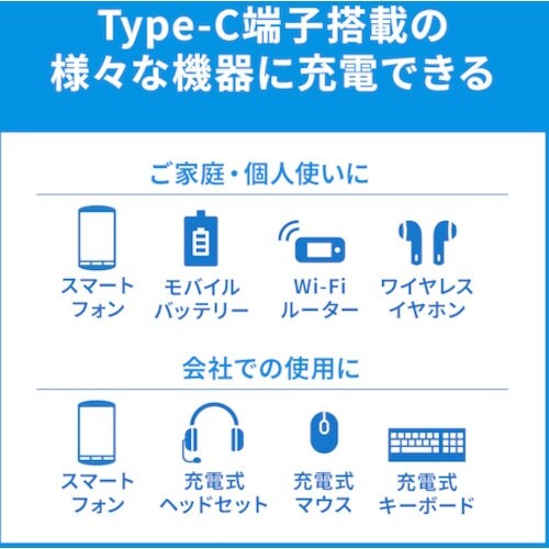 SANWA USB PD対応AC充電器(USB T