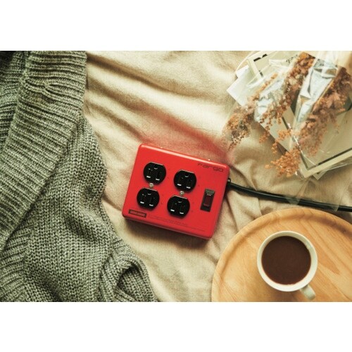 Fargo スチールタップ AC4個口 レッド